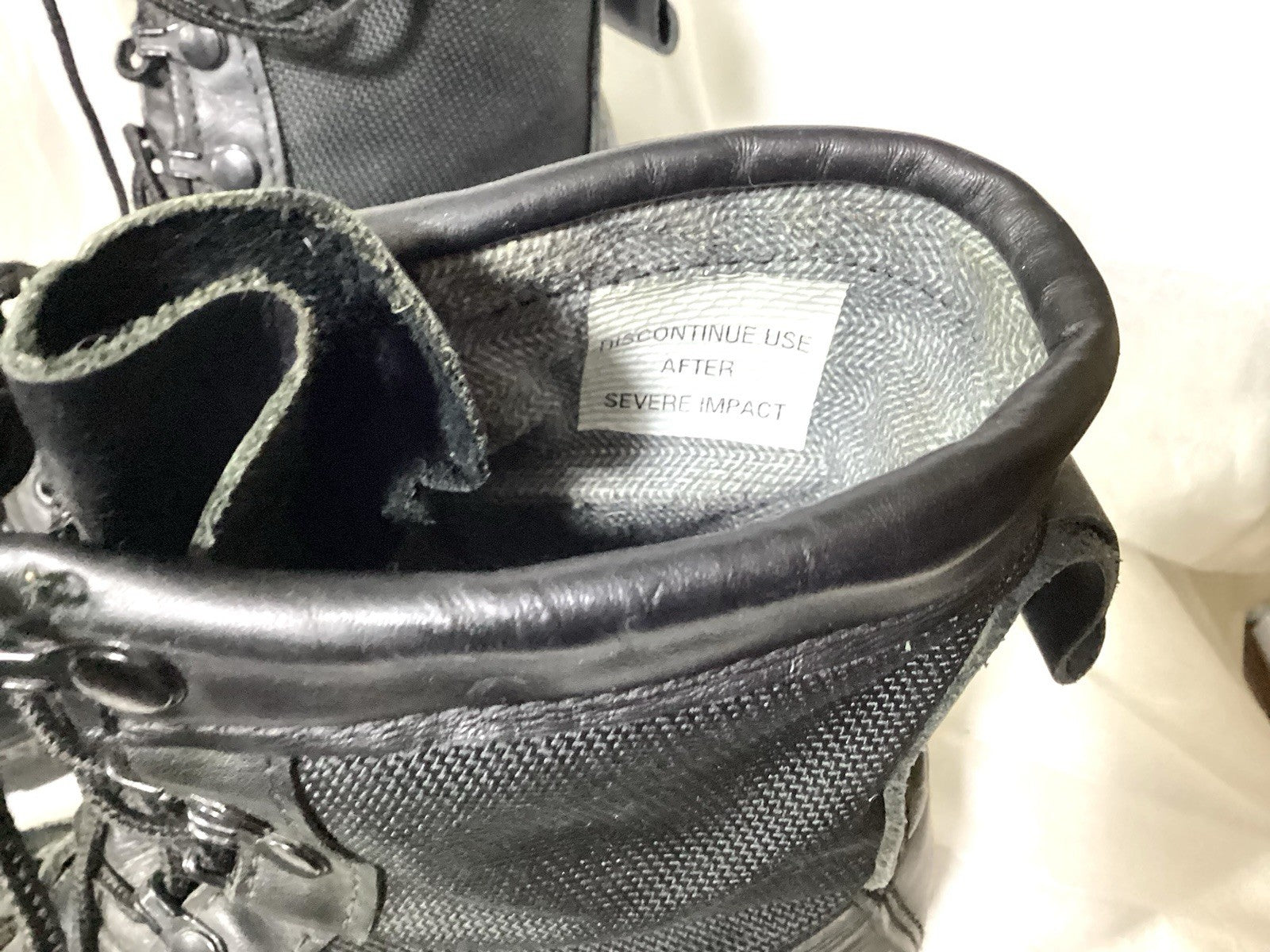 Vibram Combat Boots #k10041 Color Black Sz 6