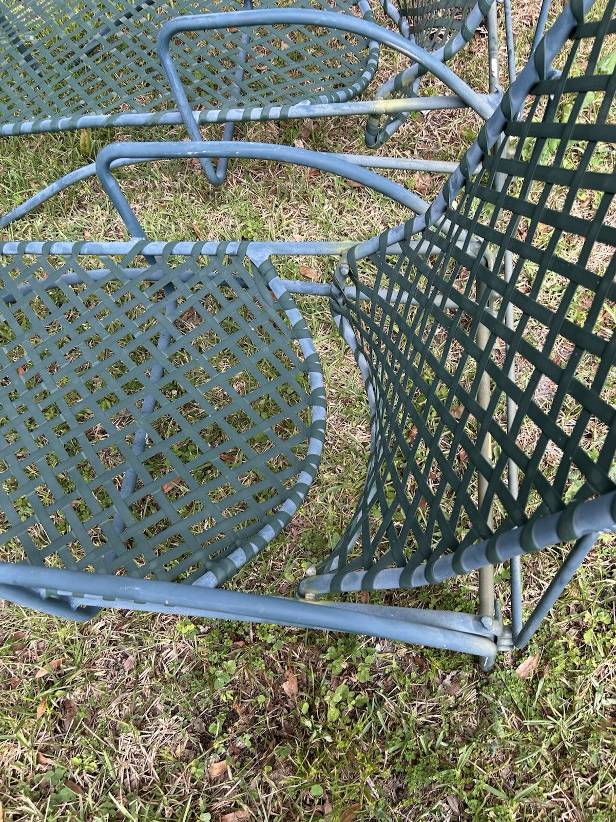 2 Brown Jordan Tamiami Green Lounge Chair 27Wx73Dx19H