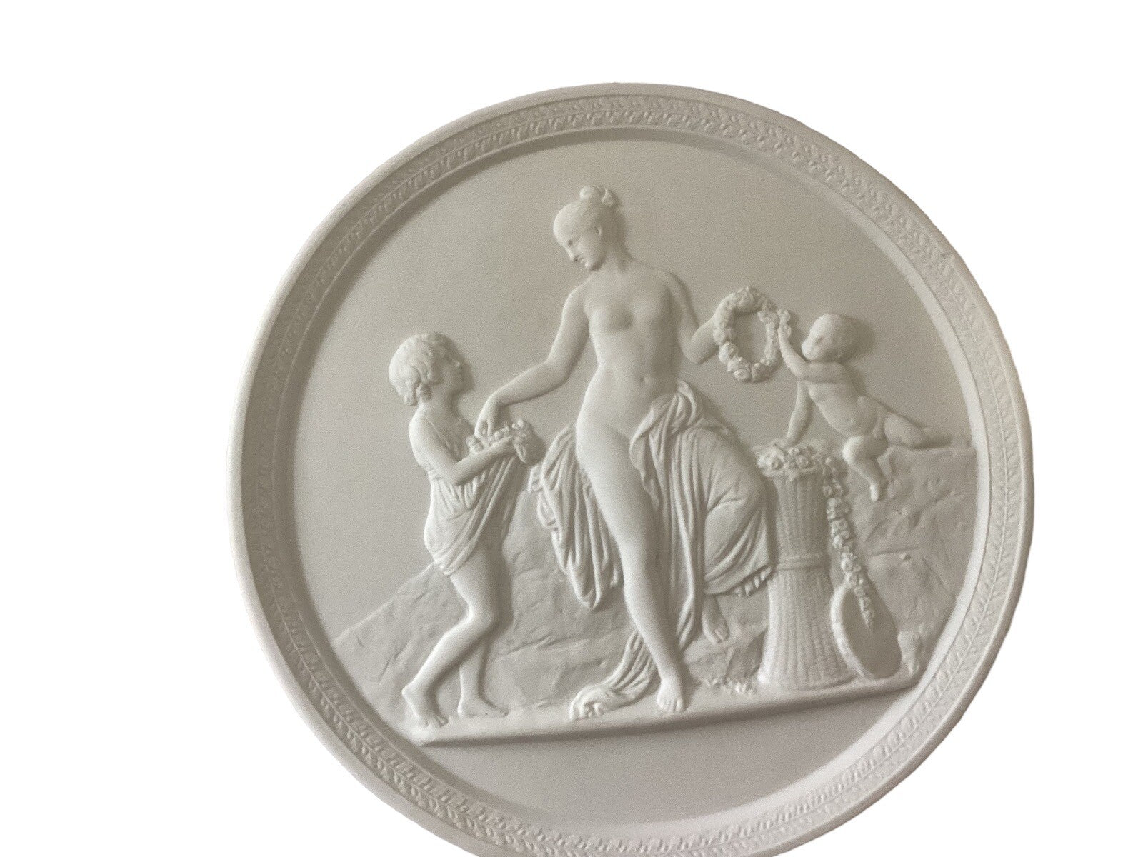 10 Royal Copenhagen Bisque Plates