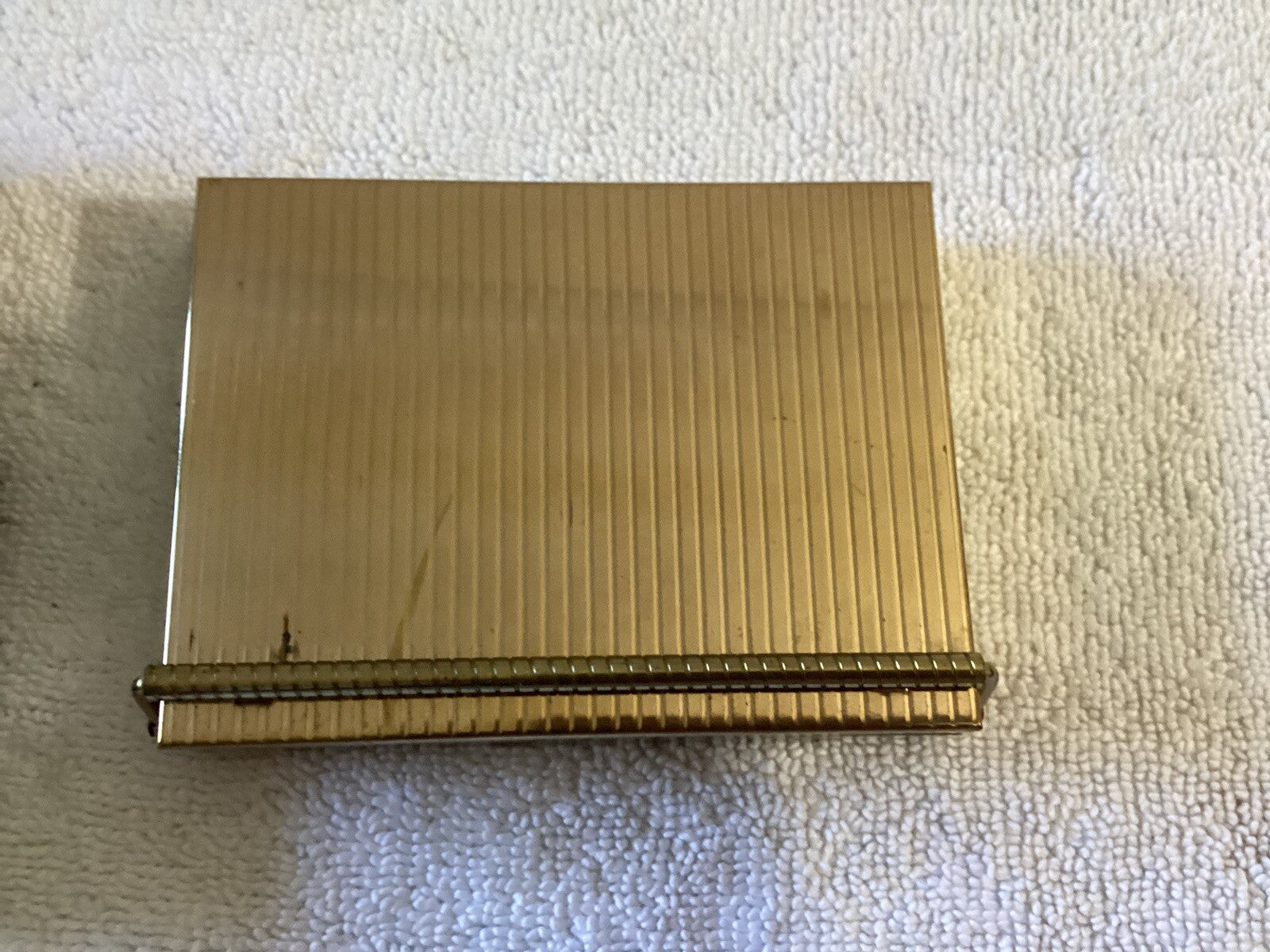 Vintage Volupté Gold Compact Minaudiere