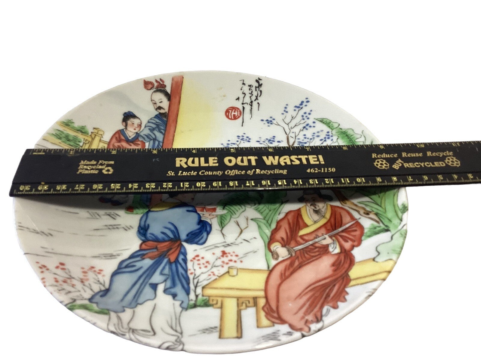 Pair Of Winteling Bavaria Asian Plates