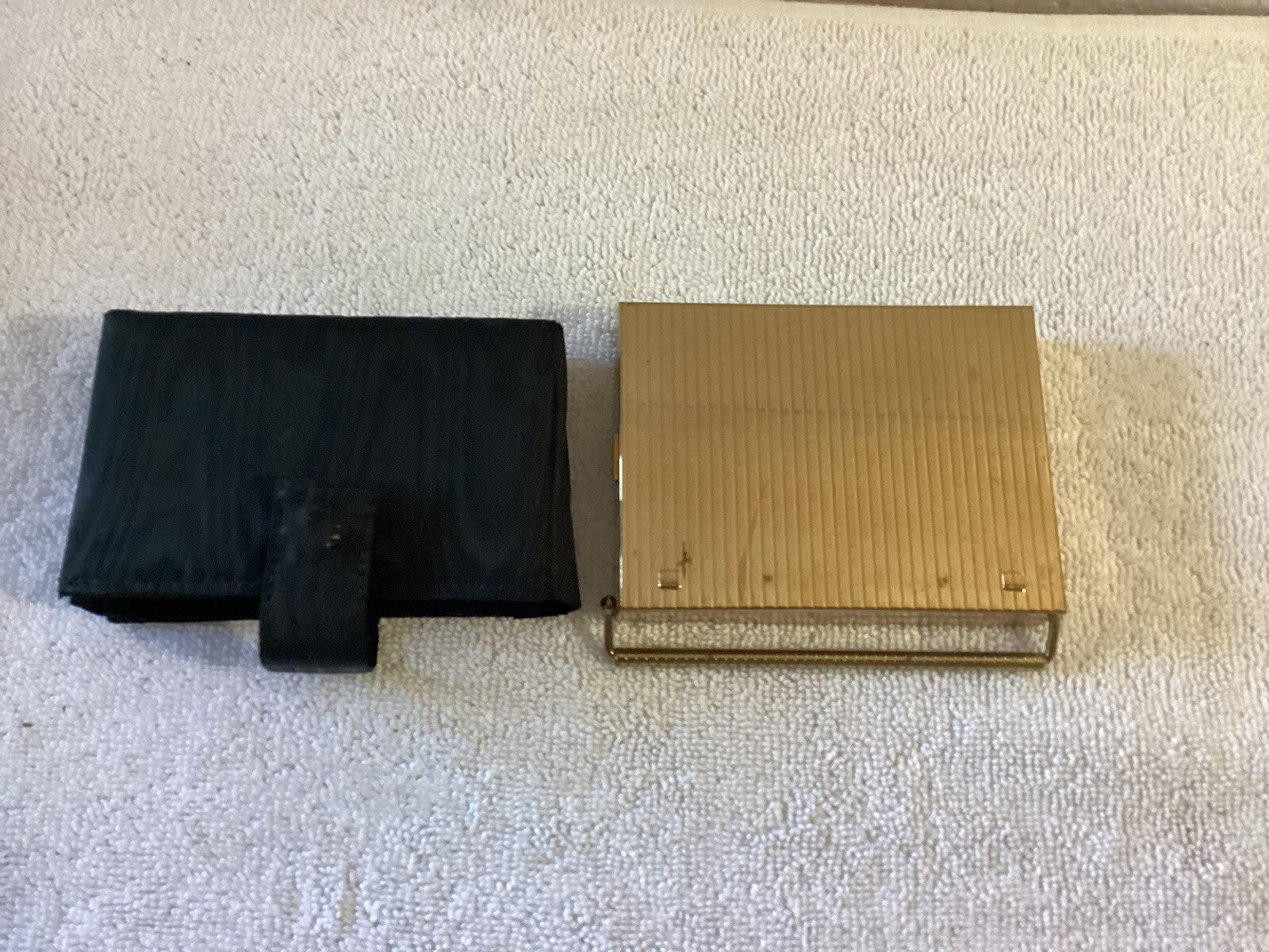 Vintage Volupté Gold Compact Minaudiere