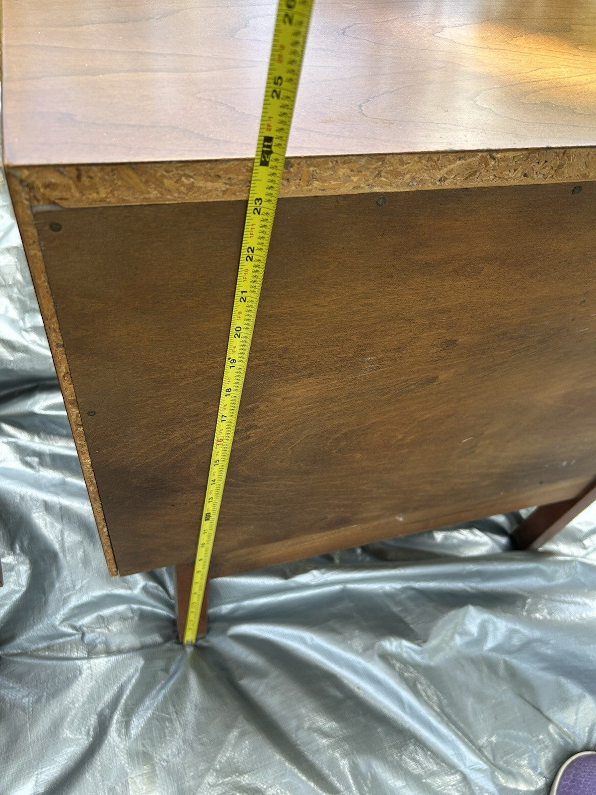 Set Of 2 Mid Century Wood NightStand