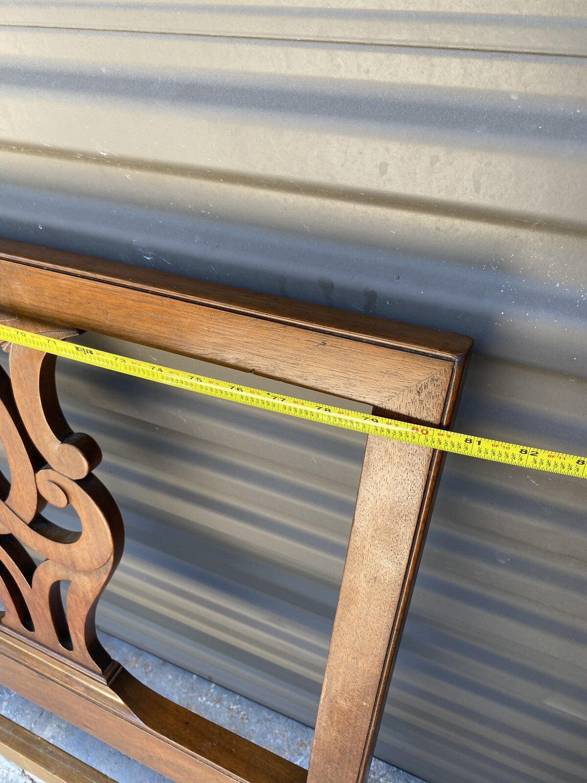 Vintage Kittinger King Headboard