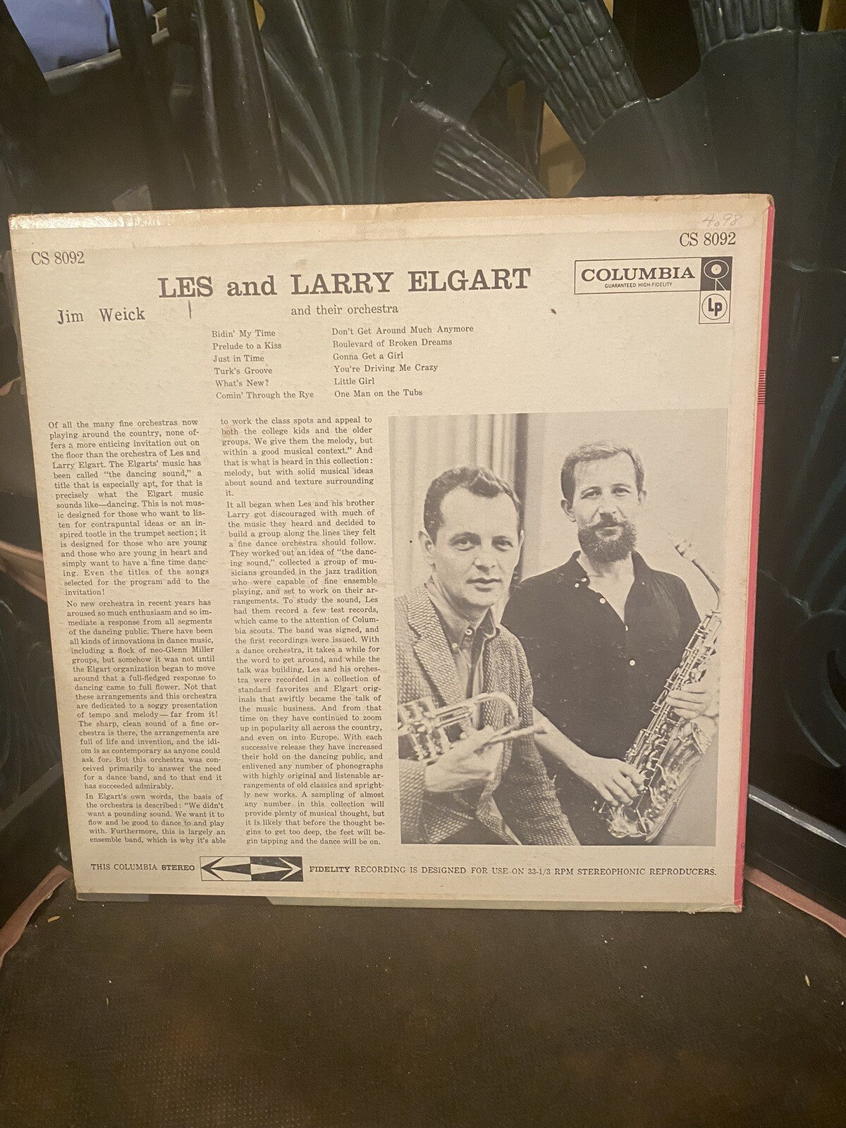 Les And Larry Elgart Lp Vinyl Vintage Classic