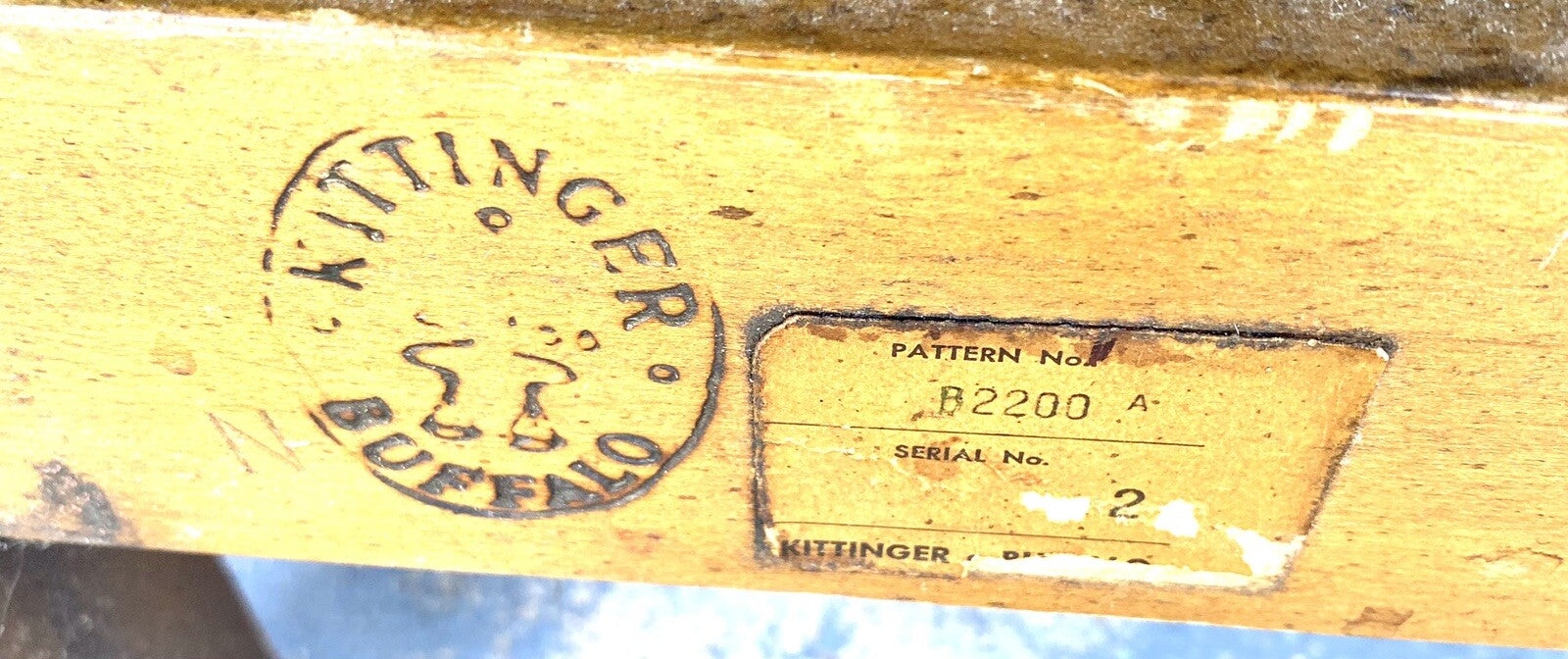 Vintage Kittinger King Headboard