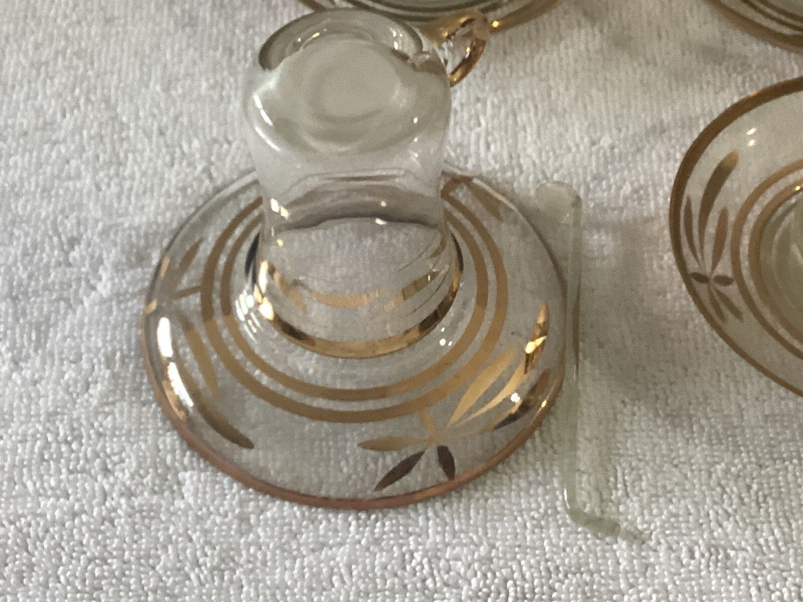 Genuine Vintage Arabic tea glasses 18 Pieces set