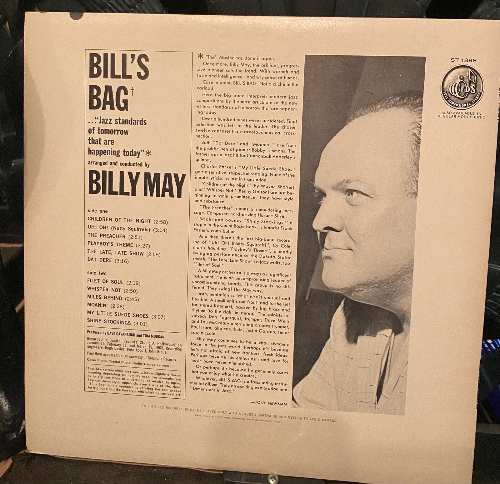 Billy May - Bill's Bag - Vinyl