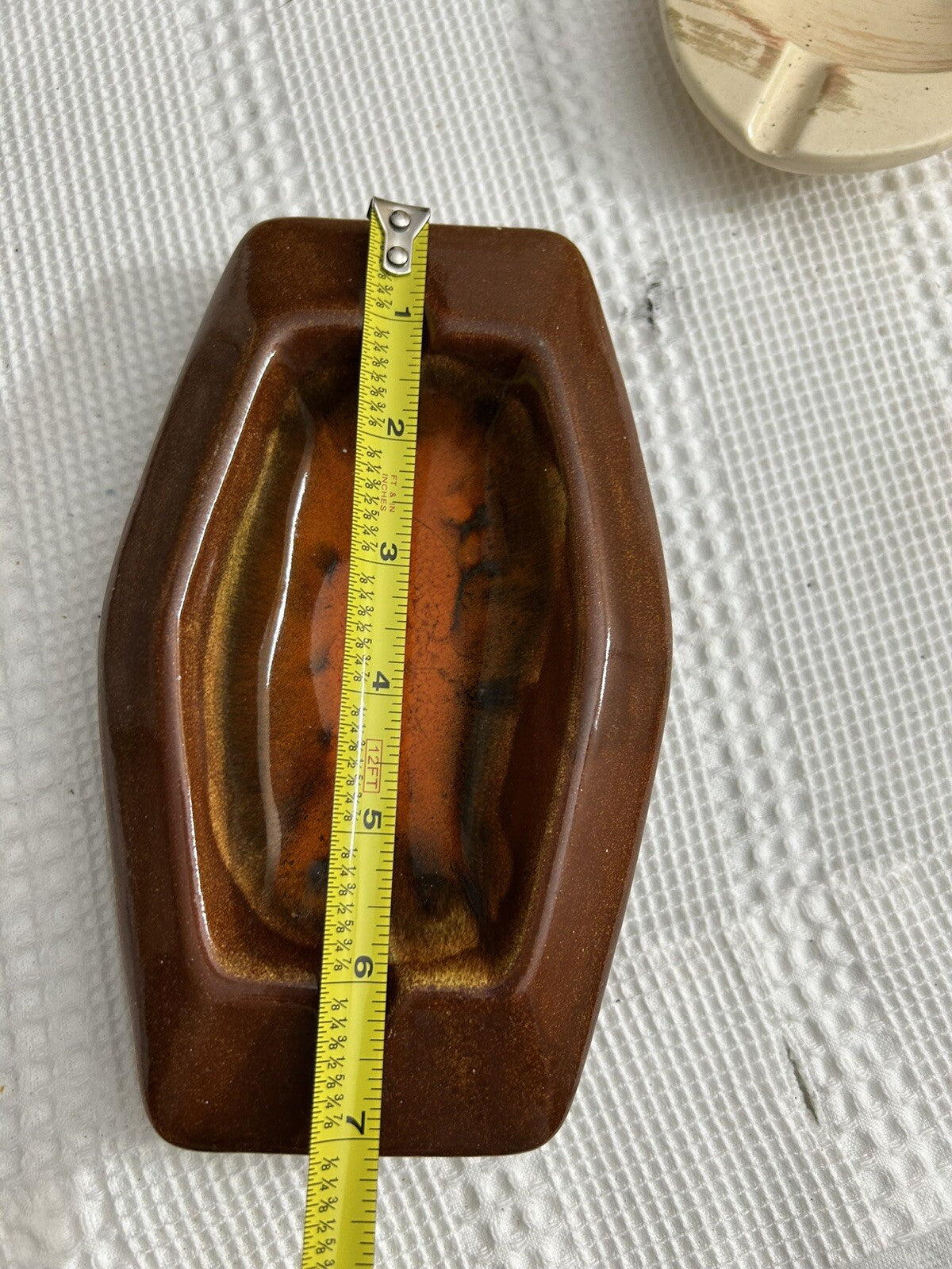 Freeman Mcfarlin Pottery Originals Tabletop Inddor/Outdoor Cigarette Ashtray
