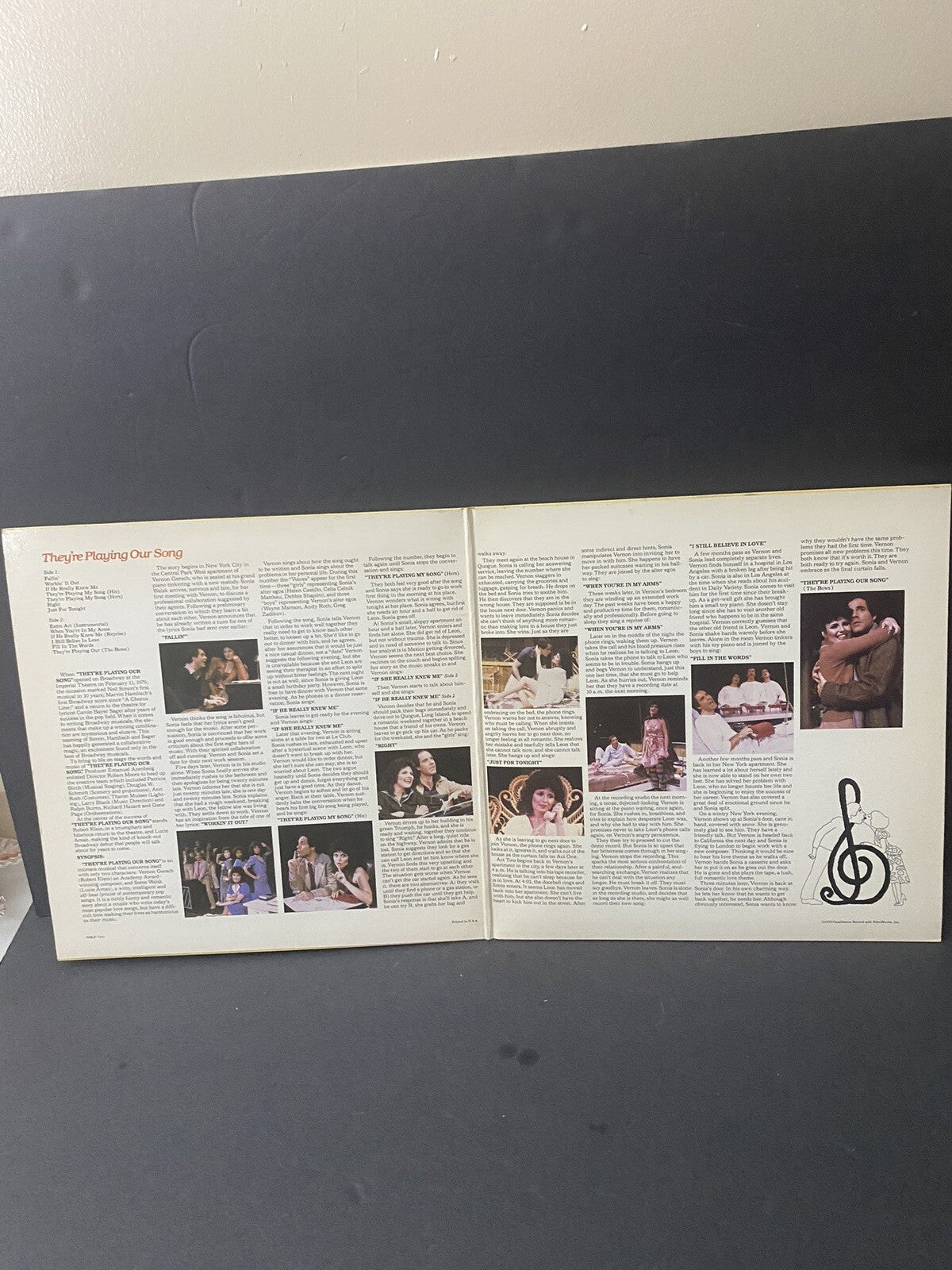 R-51 THEY’RE PLAYING OUR SONG Origional Cast Recording ... NBLP 7141 ... 1979