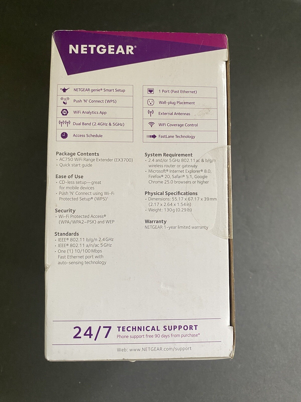 netgear wifi range extender ac750