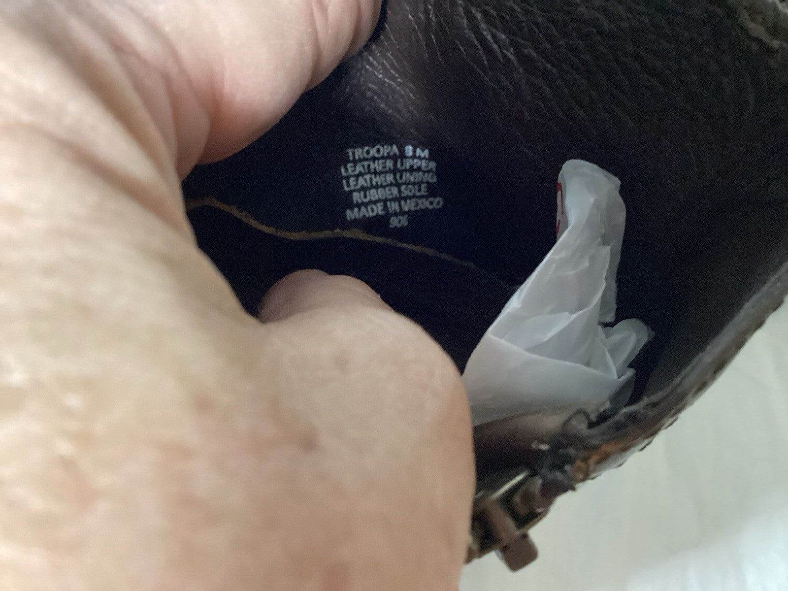 Steve Madden Troops Brown Combat Boots Women Sz 8M