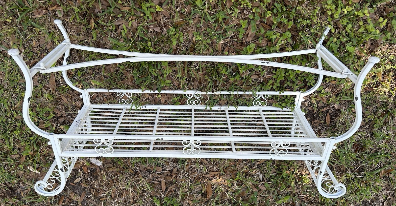 Safevieh Brielle Outdoor /Garden White Bench