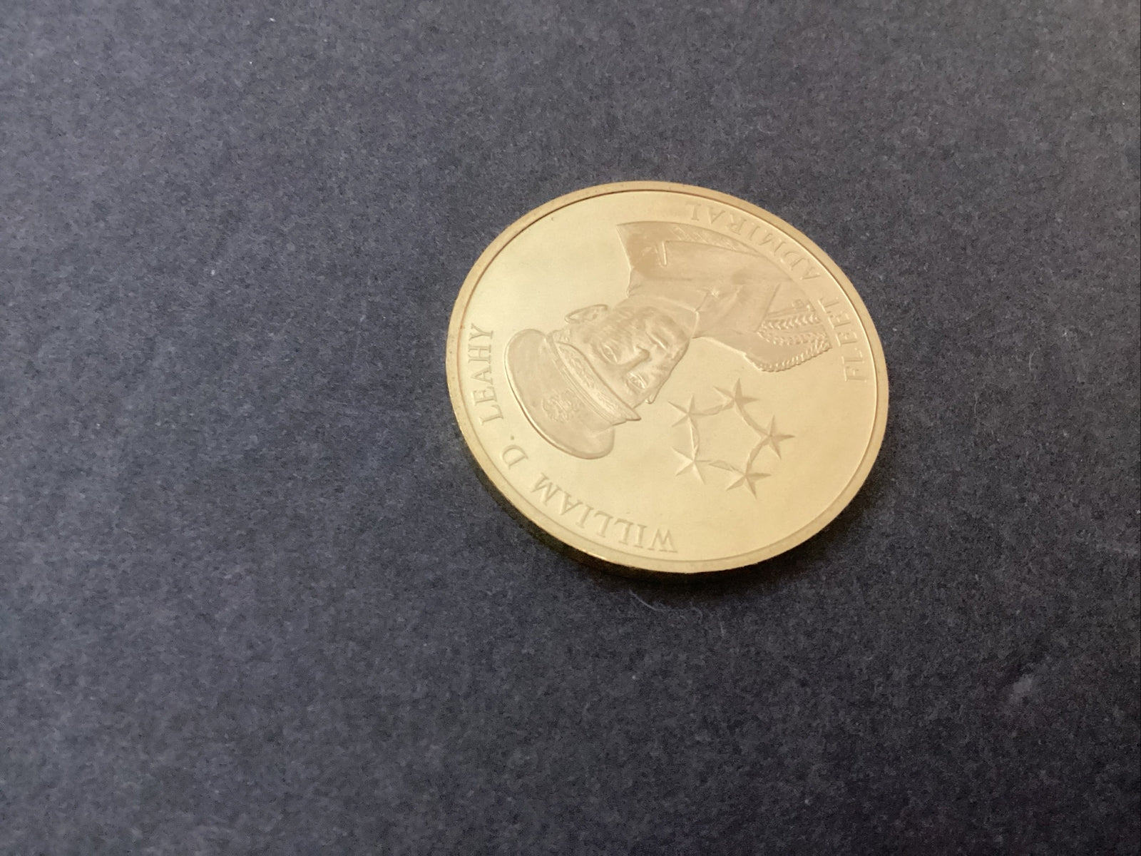 2012 Leaders of World War II William D Leahy Coin/Medal