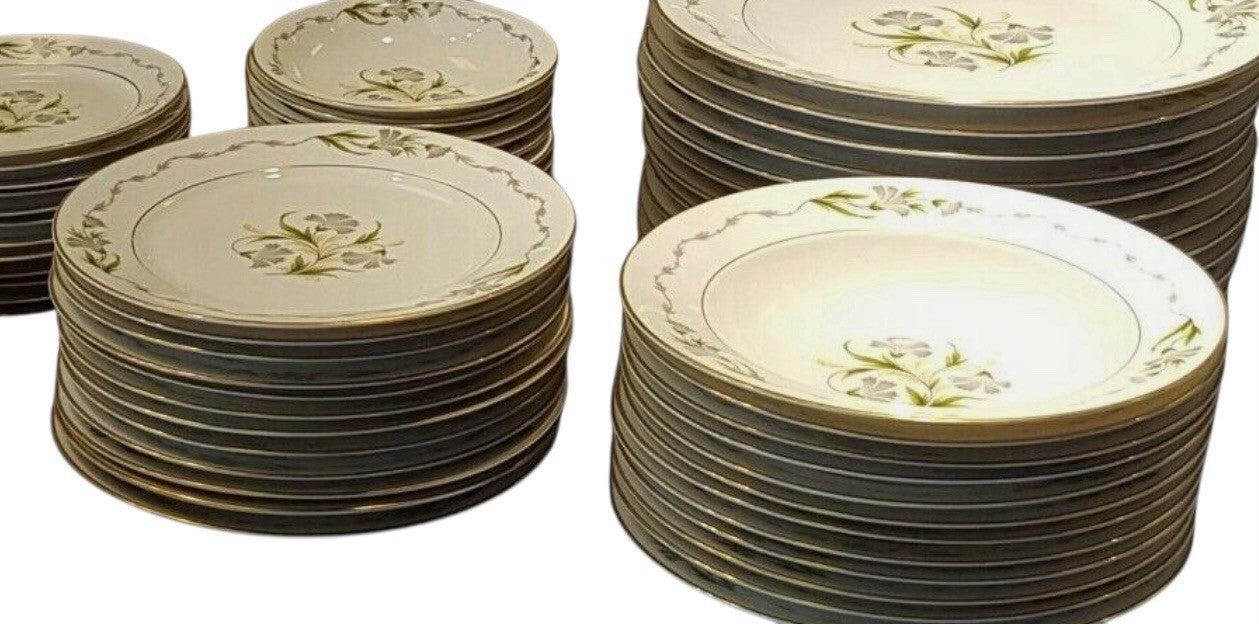 Vintage 93 Pcs Rosenthal Fantasia Fine China Dinner Set