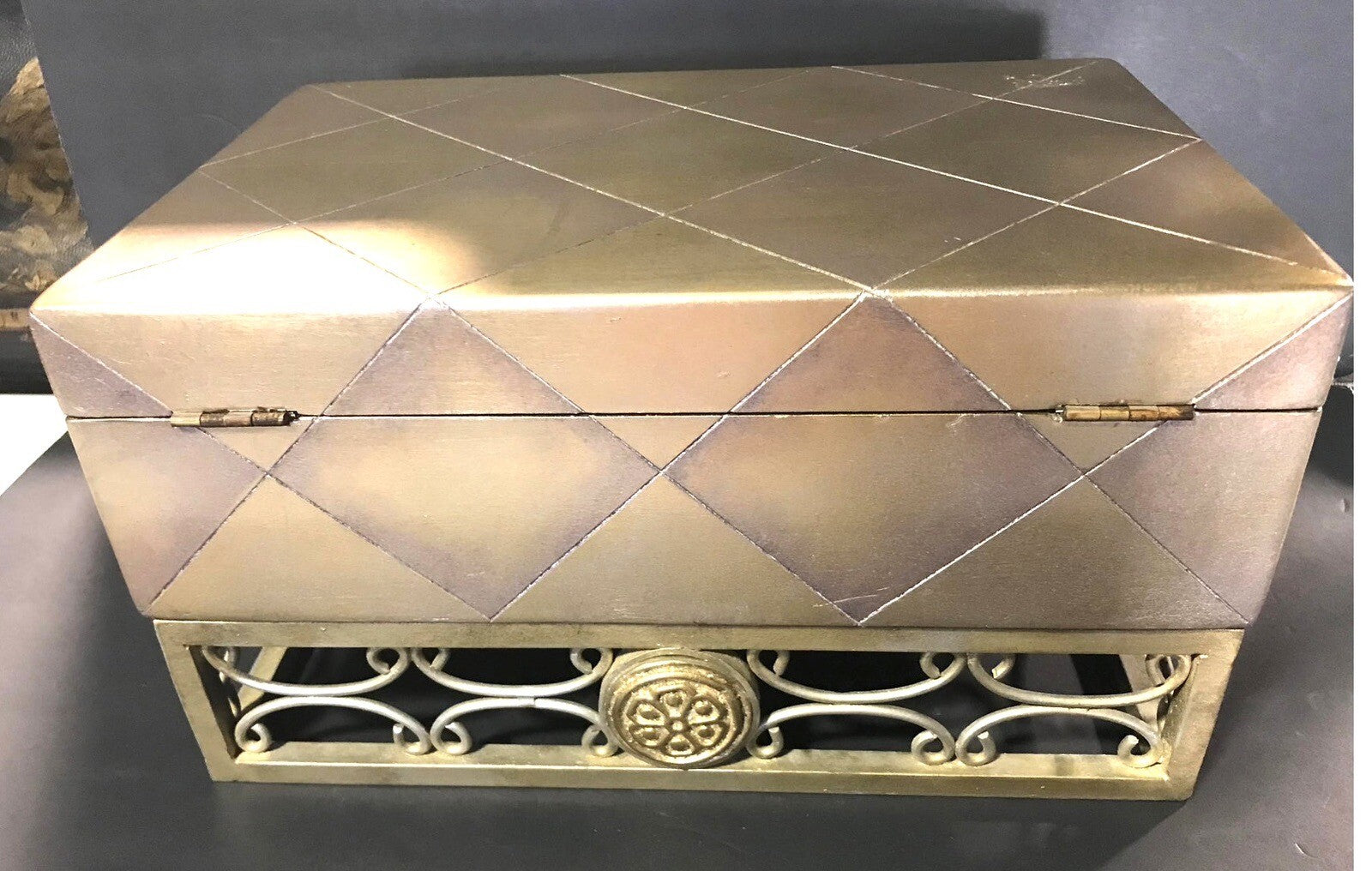 Mid Century Decorative Wooden Box