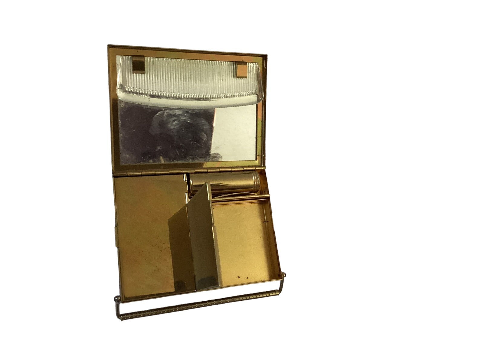 Vintage Volupté Gold Compact Minaudiere
