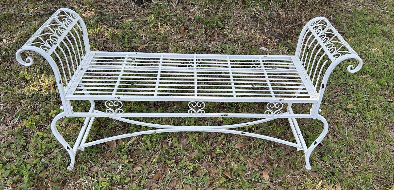 Safevieh Brielle Outdoor /Garden White Bench