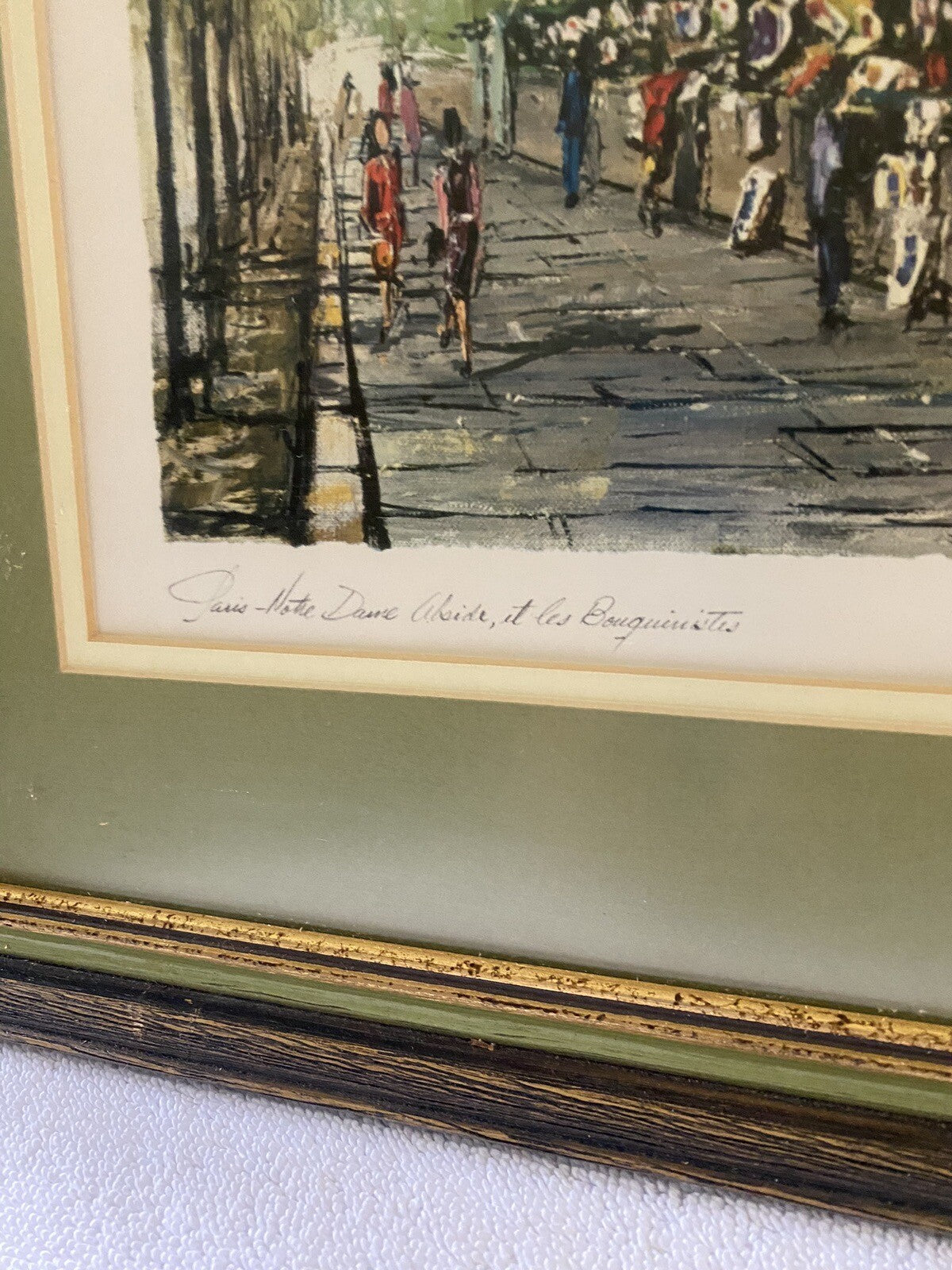 Print Set Of 2 Iconic Mid Century Pedro Vargas Paris Scenes