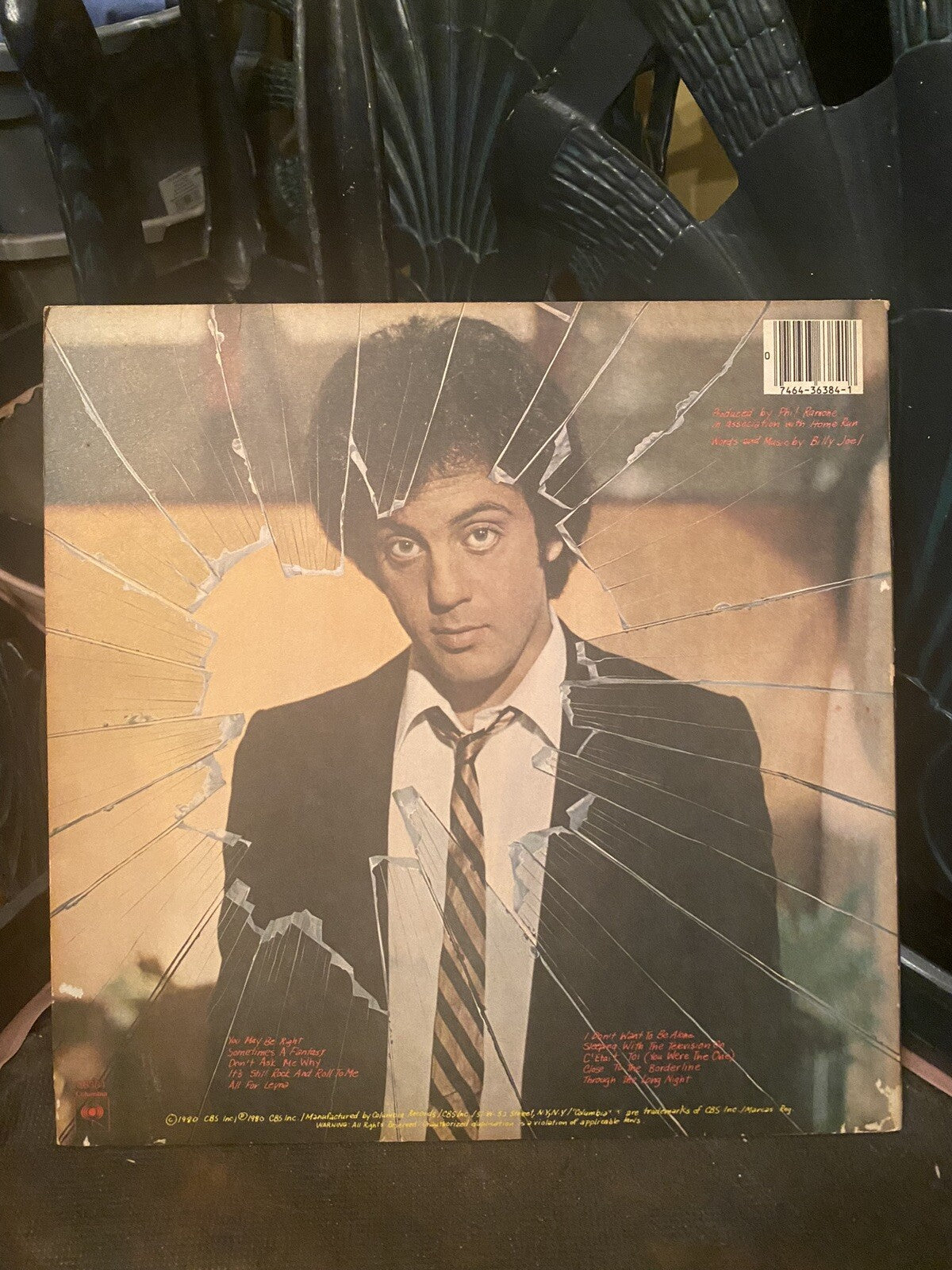 Billy Joel – Glass Houses - 1980 Vinyl LP - FC 36384