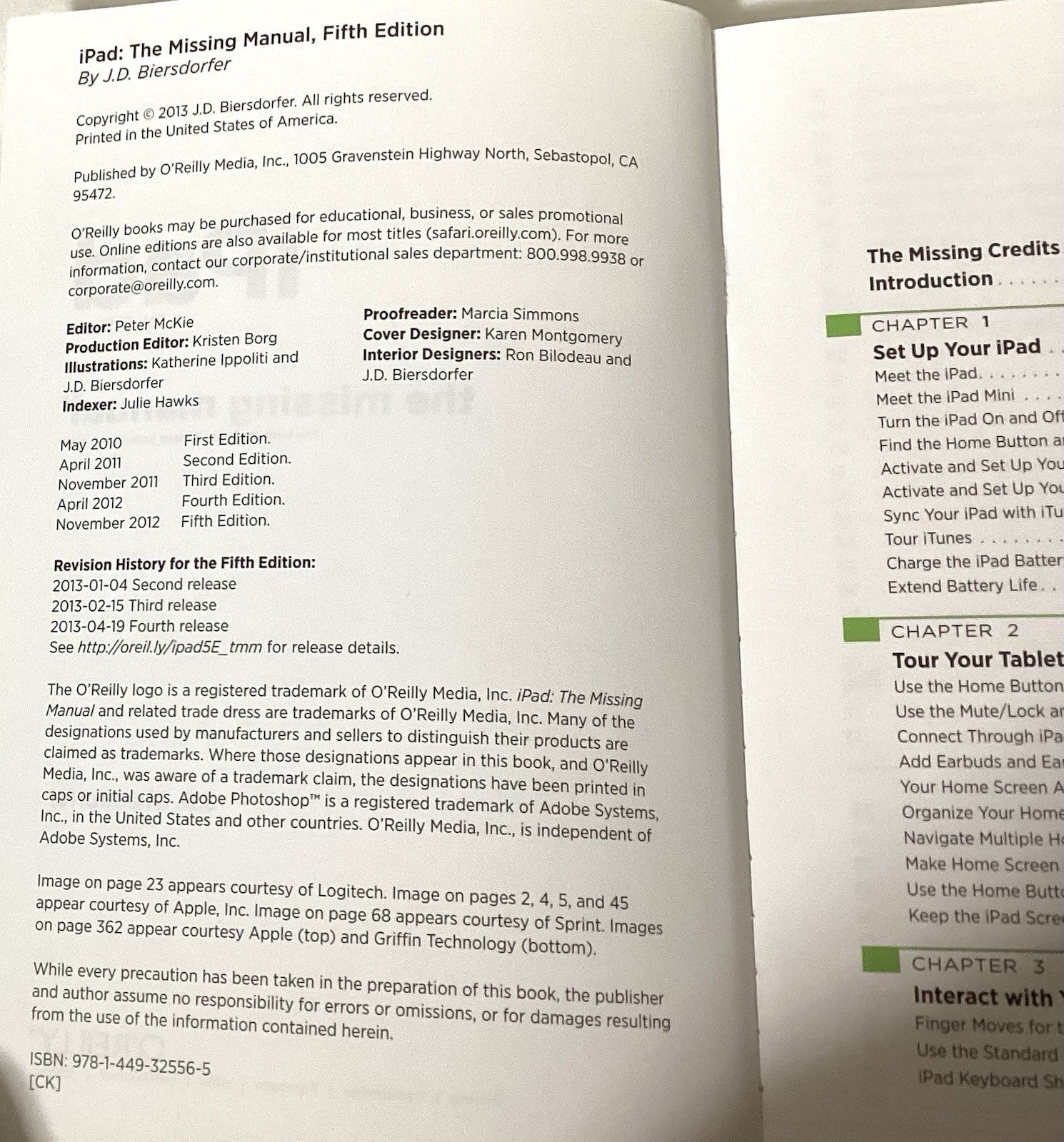 iPad The Missing Manual By Biersdorfer 5th Edition #440