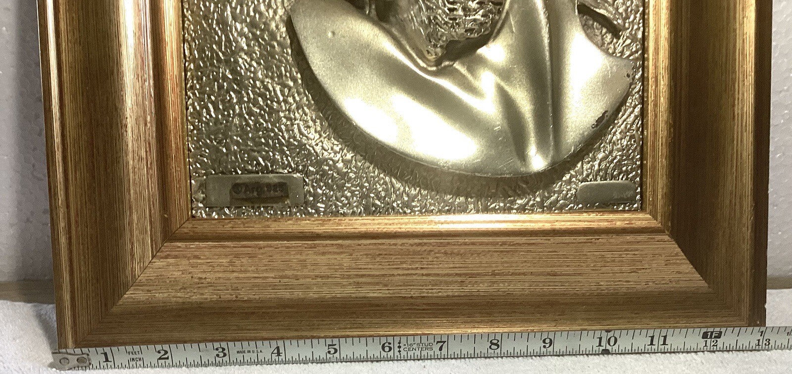 Creazioni Artistiche 3D Silver Sculpted Christ Art