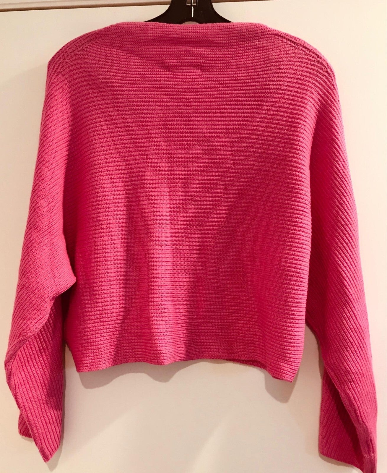 Leith Fushia Pink Women Sweater Sz Small