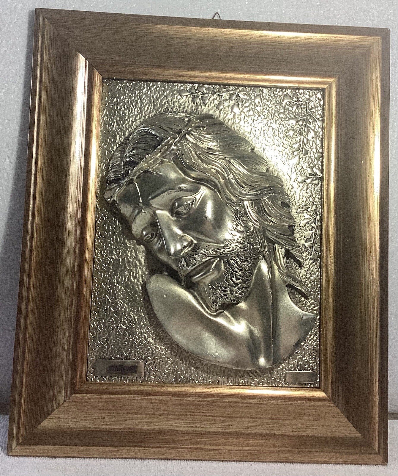 Creazioni Artistiche 3D Silver Sculpted Christ Art