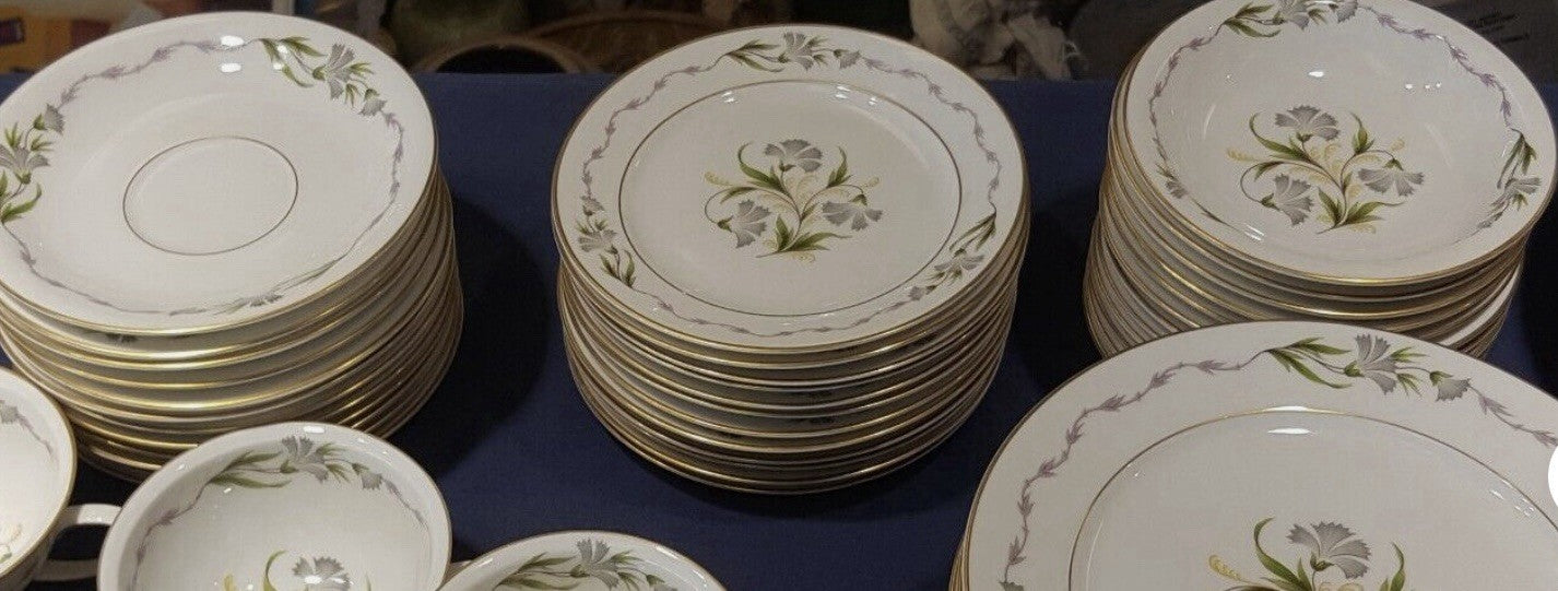 Vintage 93 Pcs Rosenthal Fantasia Fine China Dinner Set
