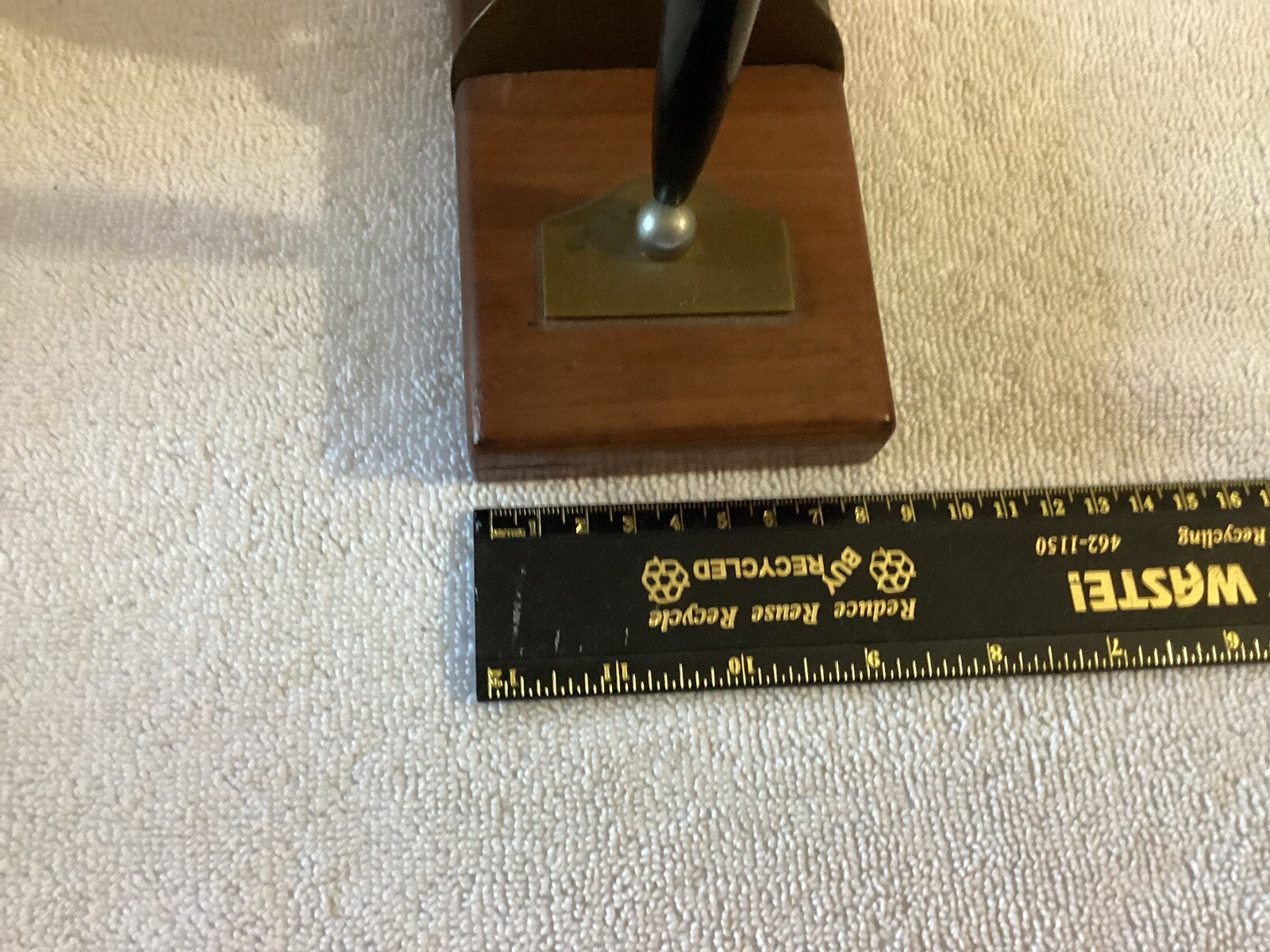 Howard & Co waltman 8 Days Desk Clock With Fountain Pen