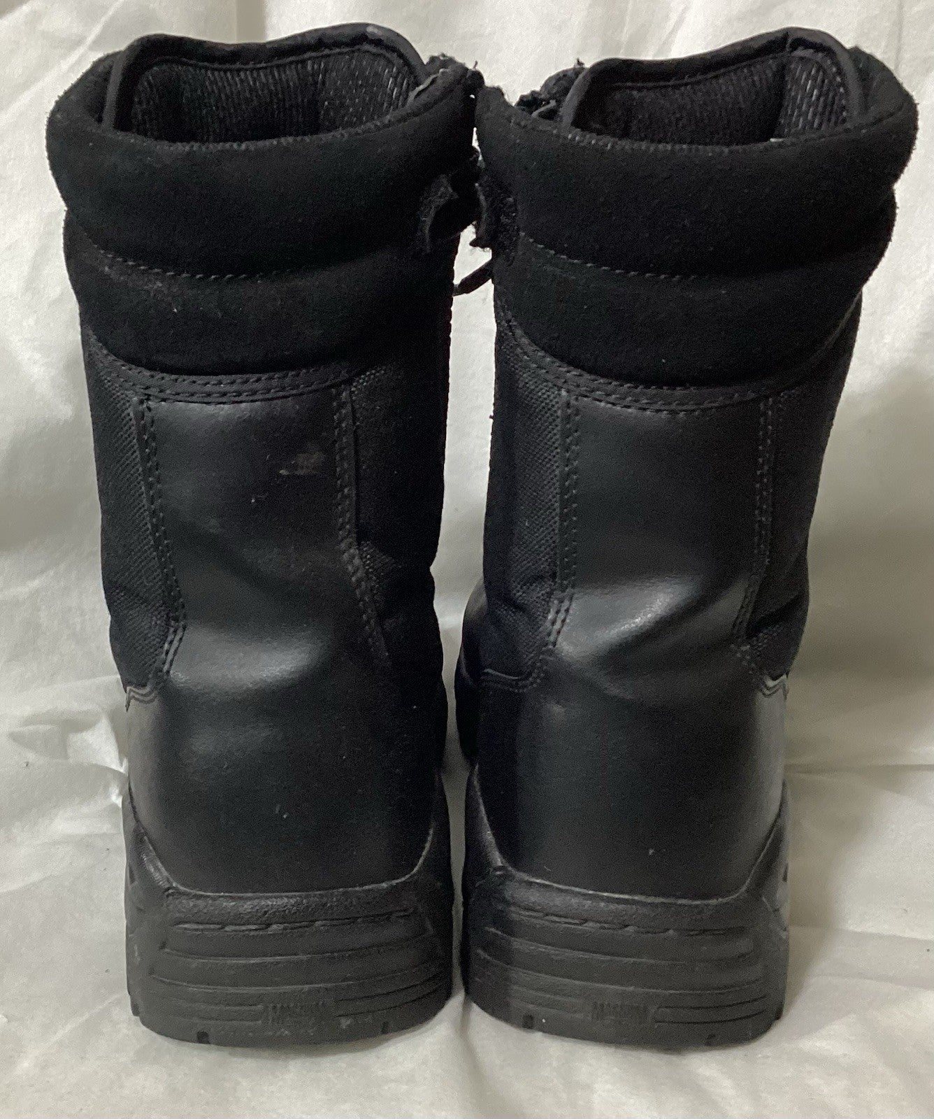 Magnum Stealth #5268 Black Leather Working Boots Sz 7.5
