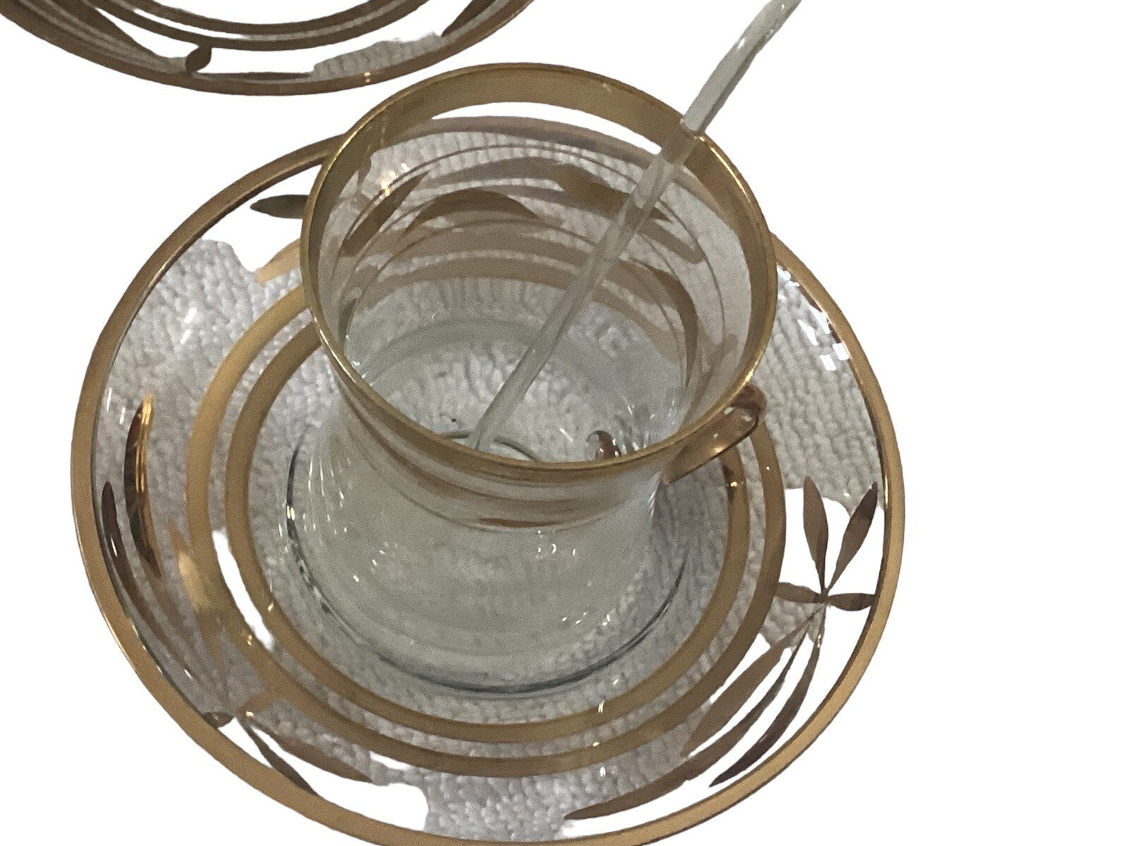 Genuine Vintage Arabic tea glasses 18 Pieces set