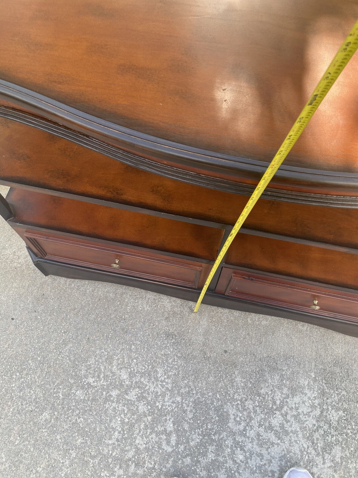 Wooden Étagère Cabinet