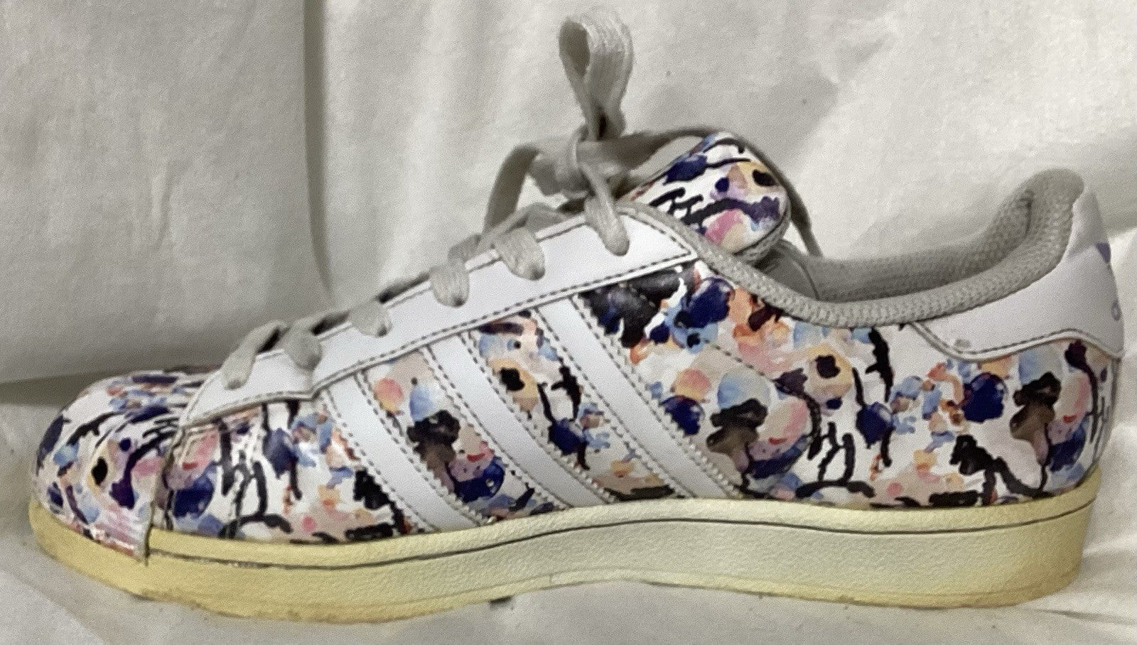 Adidas Superstar Floral Women Sneakers Size 6