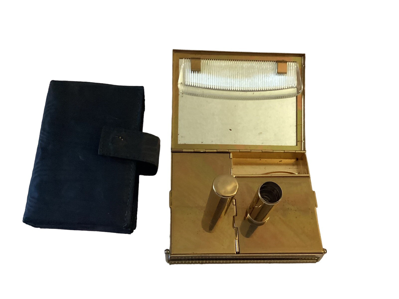Vintage Volupté Gold Compact Minaudiere