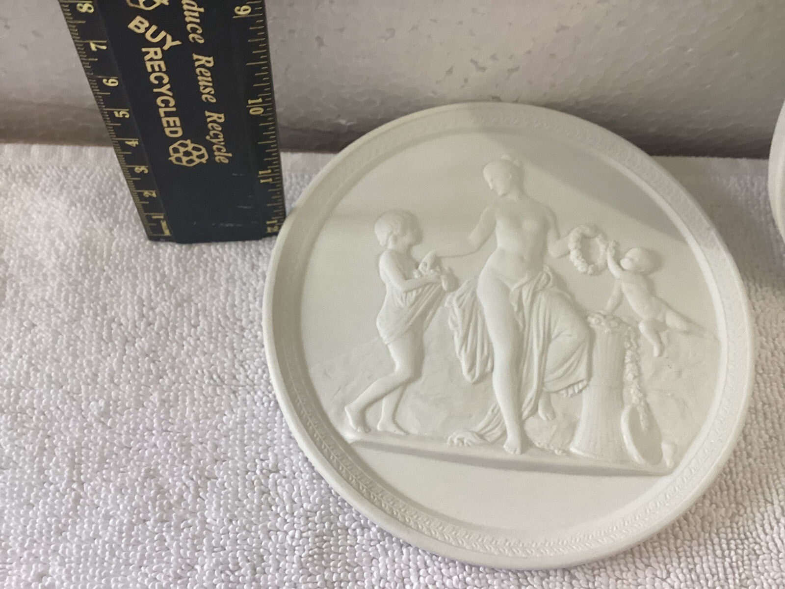 10 Royal Copenhagen Bisque Plates