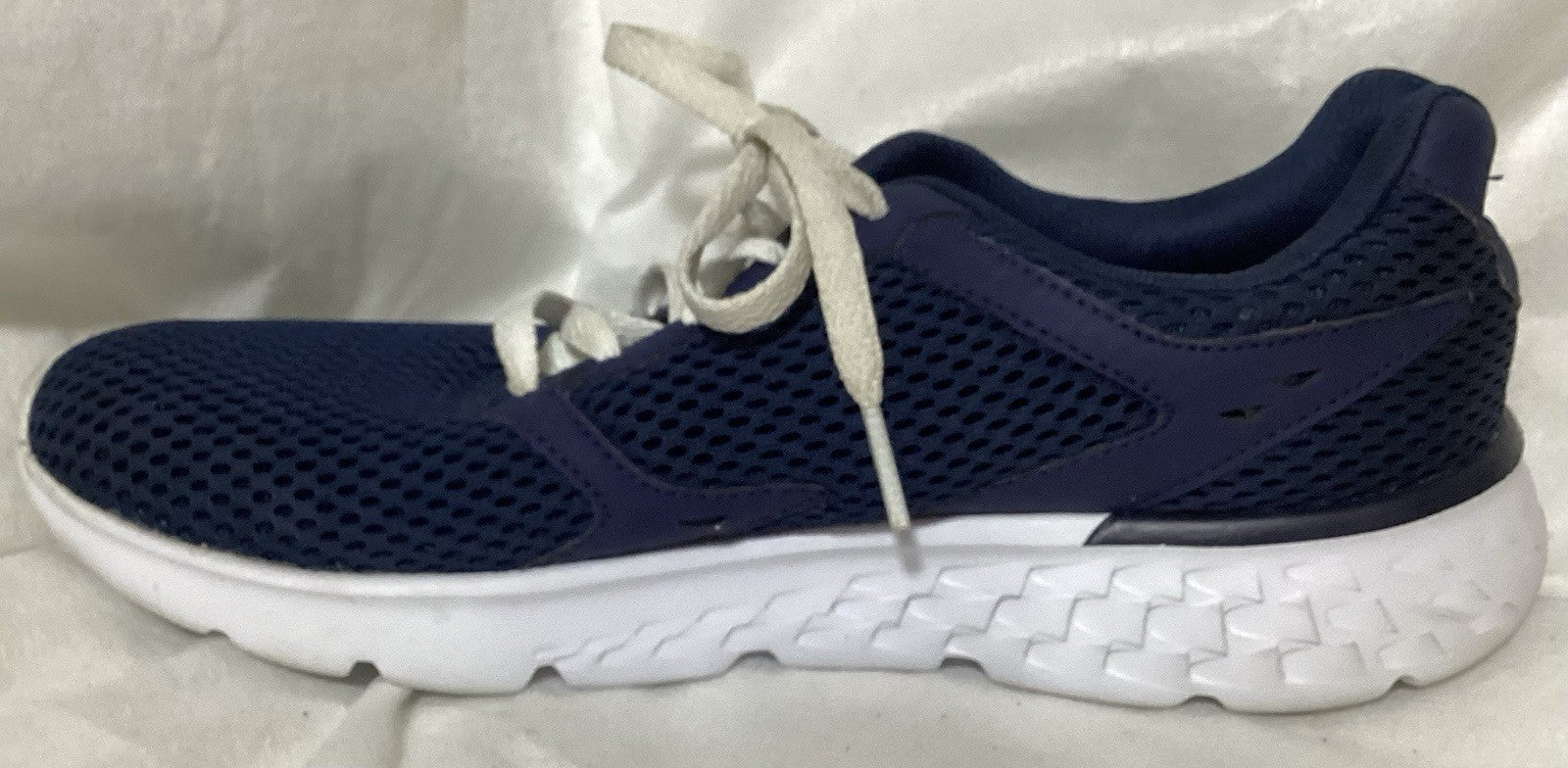 Sketchers Go Run 400 Navy & White Women Sneakers Sz 7