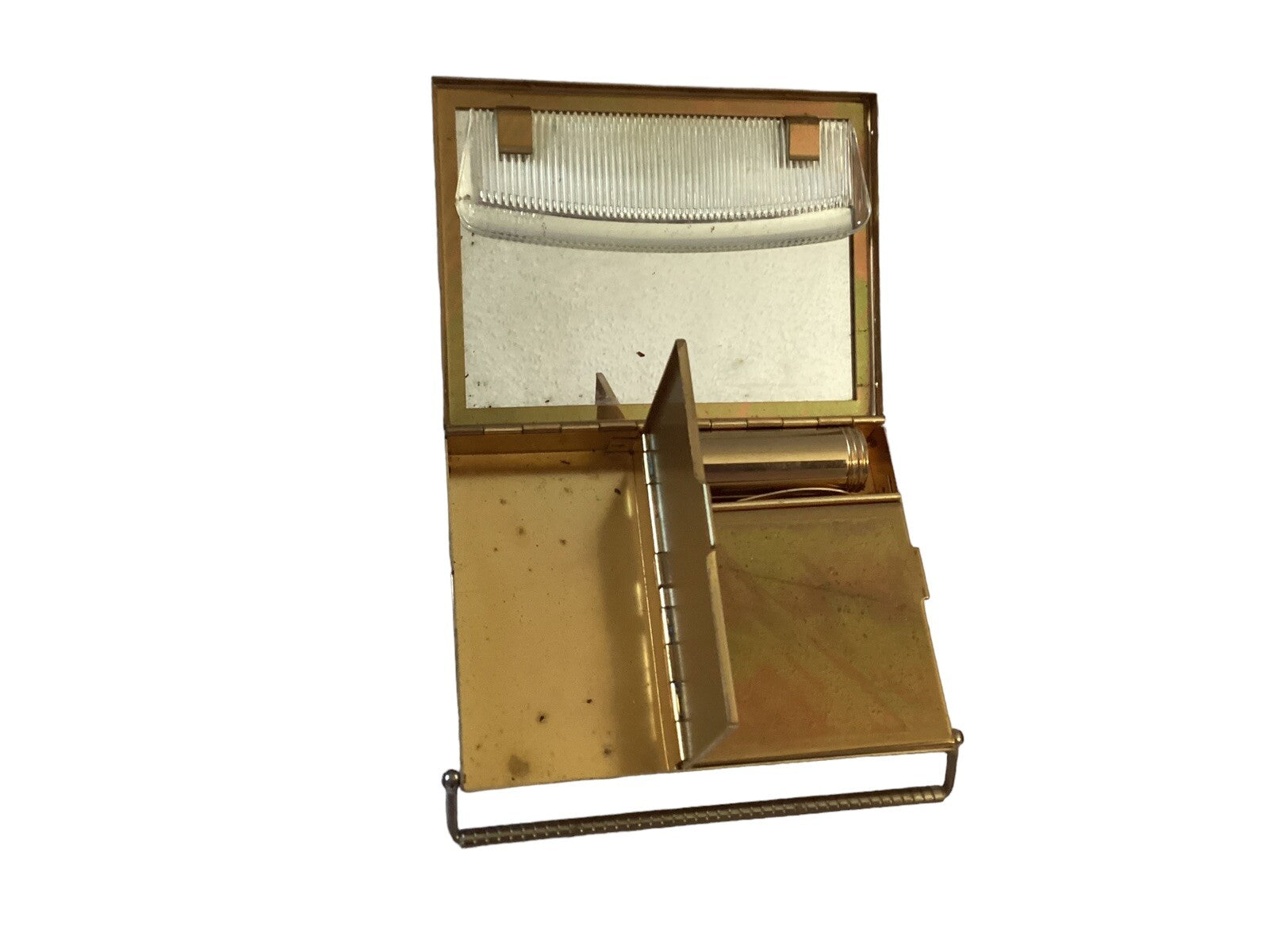 Vintage Volupté Gold Compact Minaudiere
