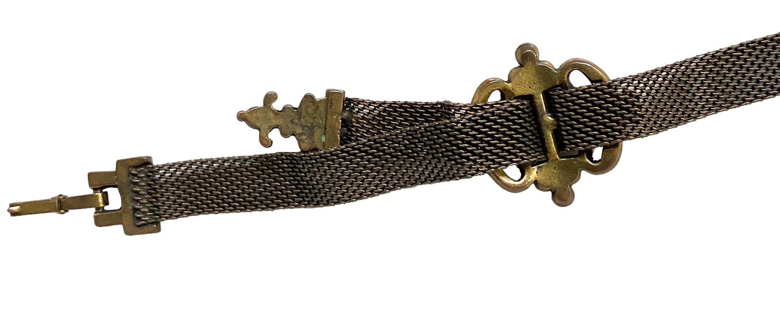 Victorian Bronze Mesh Women Bracelet