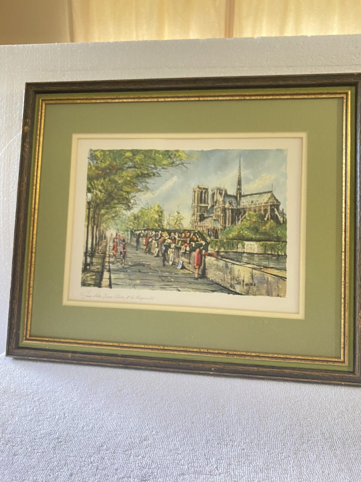Print Set Of 2 Iconic Mid Century Pedro Vargas Paris Scenes