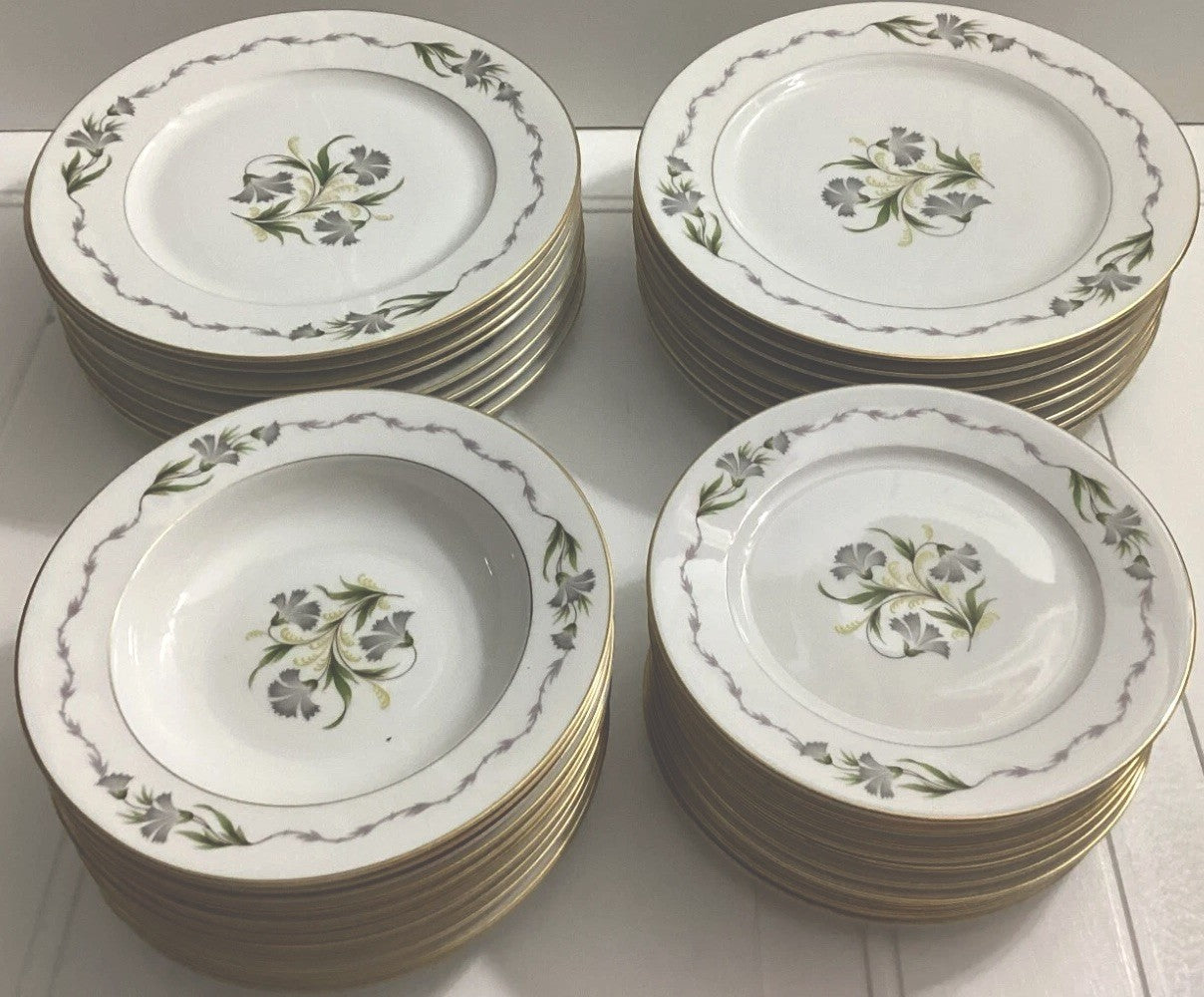 Vintage 93 Pcs Rosenthal Fantasia Fine China Dinner Set