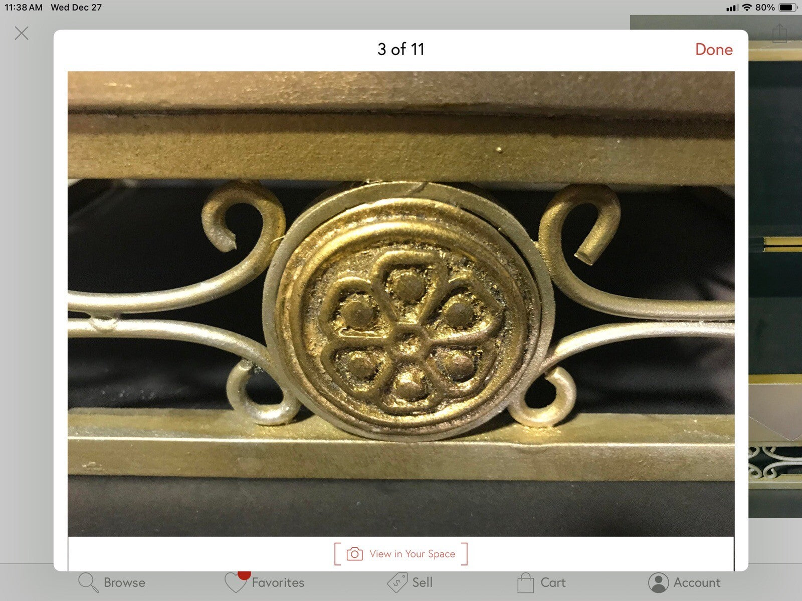 Mid Century Decorative Wooden Box