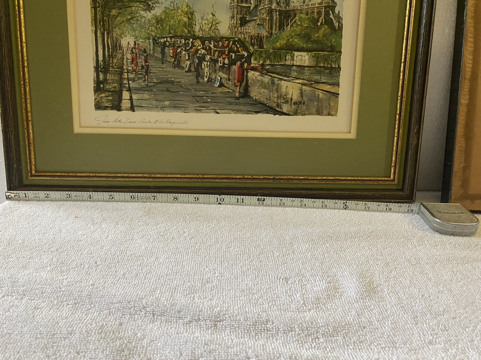 Print Set Of 2 Iconic Mid Century Pedro Vargas Paris Scenes