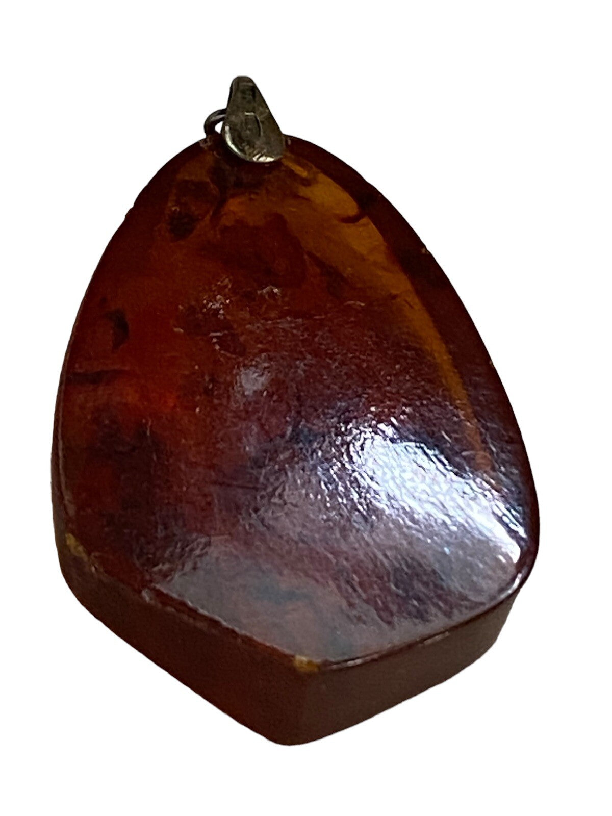 Large Vintage Amber Pendant