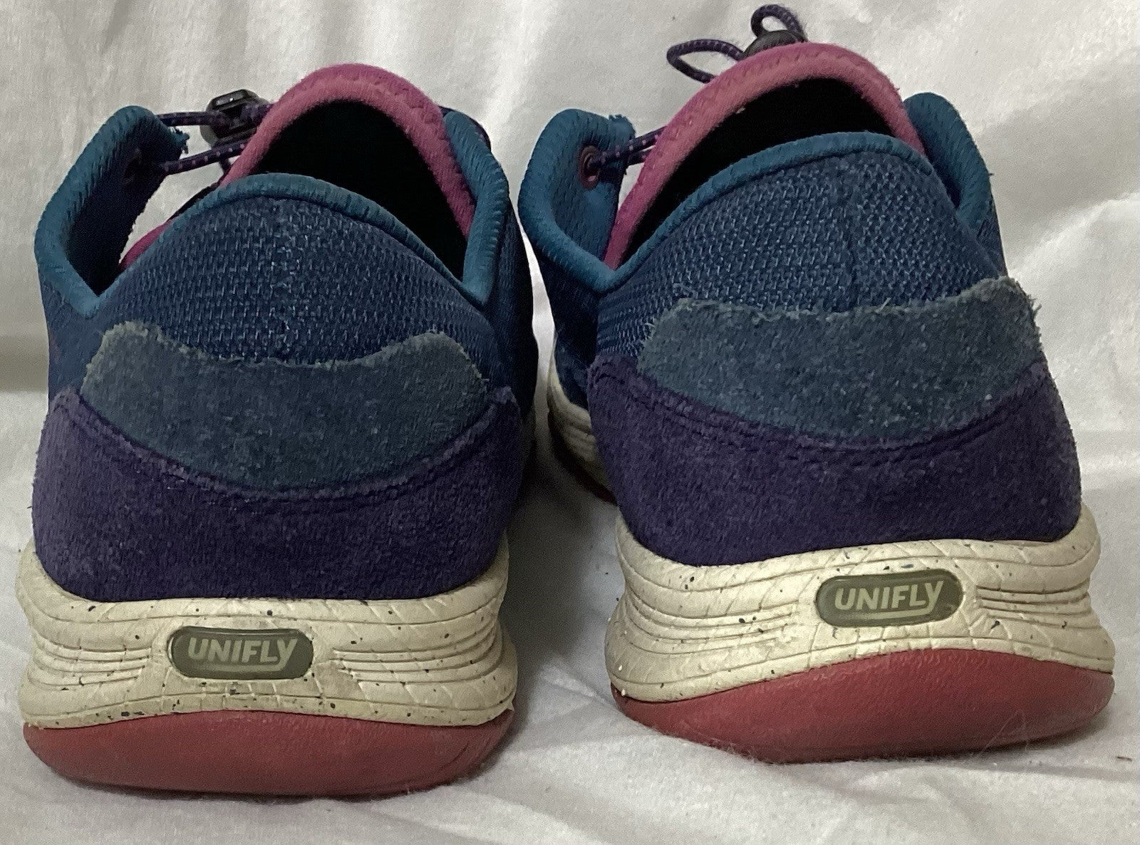 Merrell All Out Shine Trail Sneakers Shoes Women Blue/fuschia Size 8