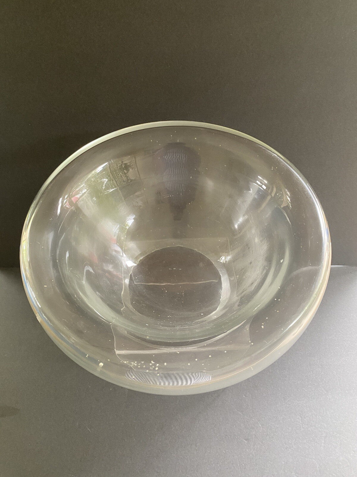 Double Rolled Large Bowl