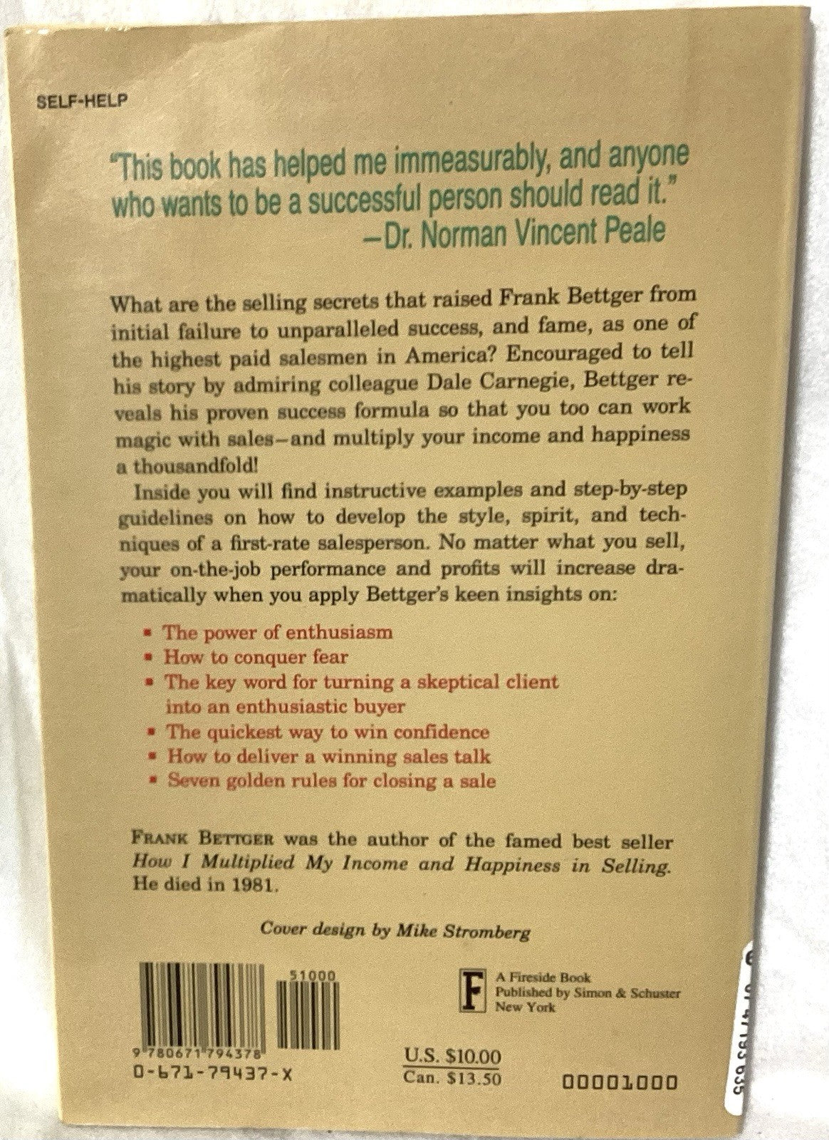 How To Raised Myself From Failure To Success In Selling By Frank Bettger #441