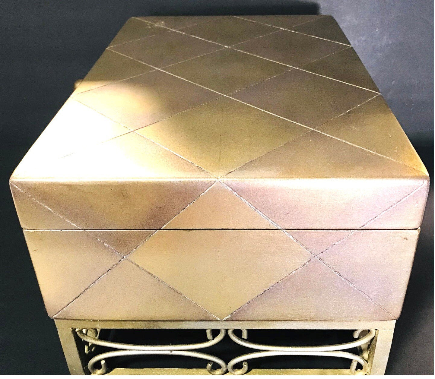 Mid Century Decorative Wooden Box