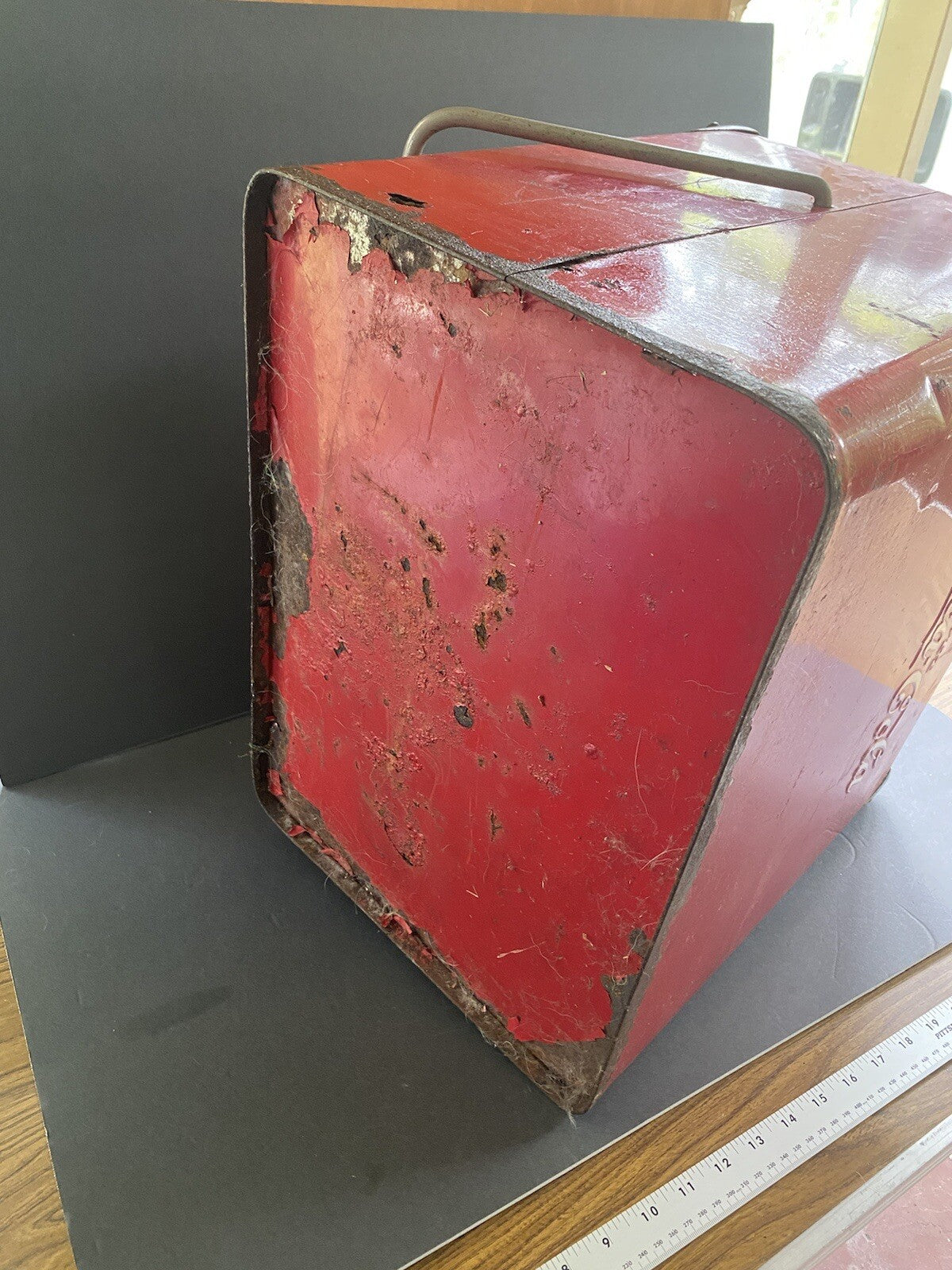 Vintage Heavy Coca Cola Ice Chest Cooler With Handle