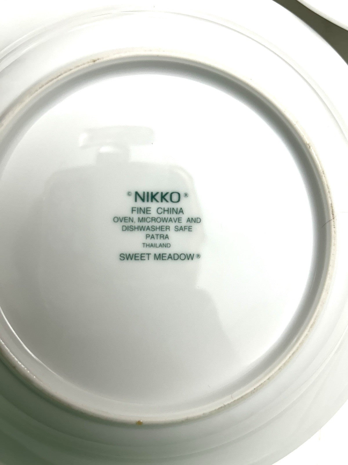 Set Of 5 Soup/Salad Dishes By Vintage Nikko Sweet Meadow Fine China